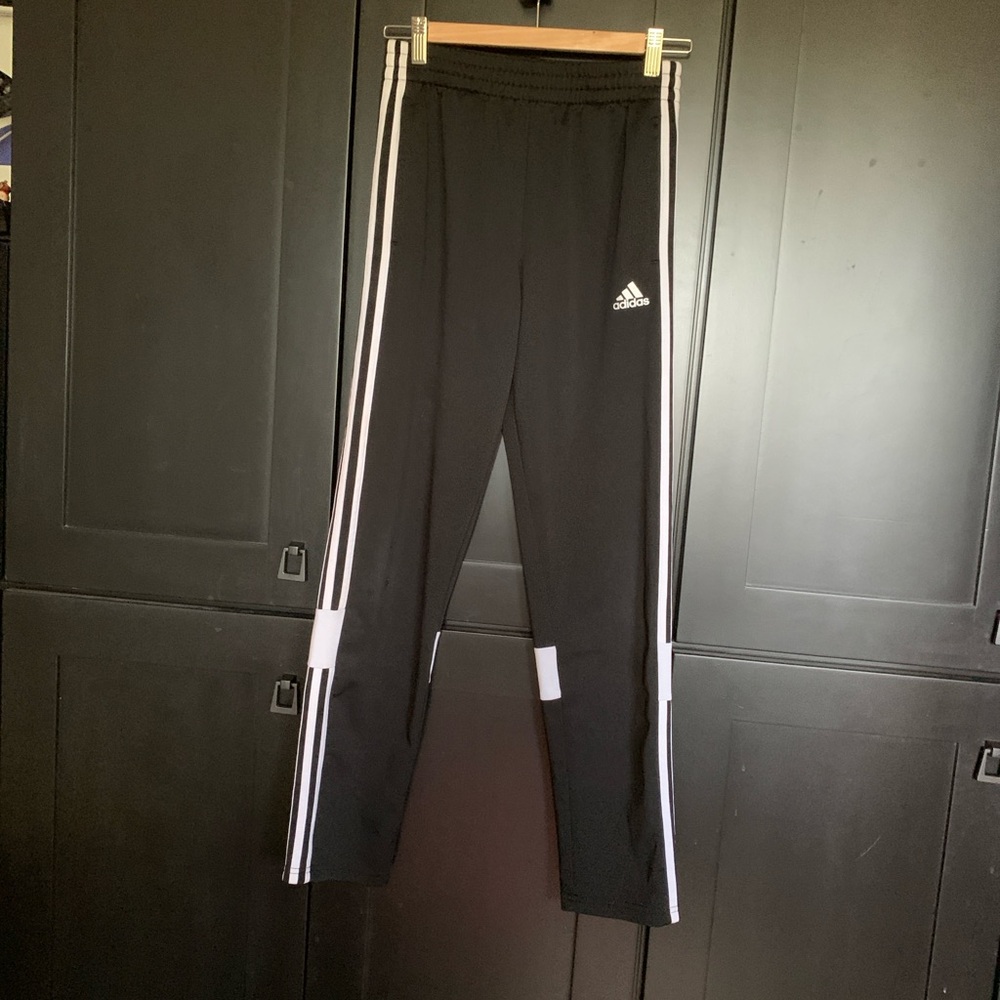 Adidas Youth Black Track Pants